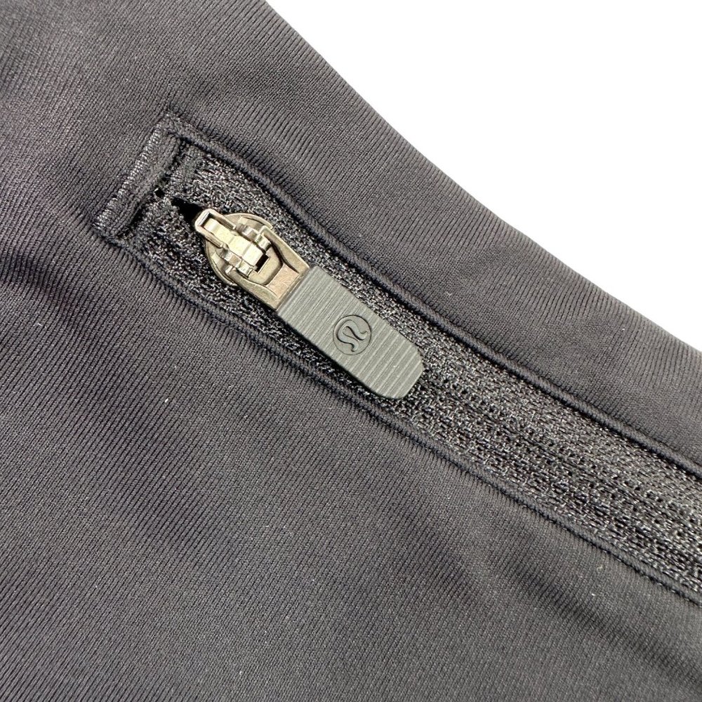 Lululemon Run Speed Up Shorts Womens 4 Heather Gray Black Liner Drawcord Workout - Picture 11 of 11